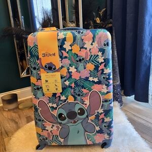 Lilo & Stich 1-Piece Hardside Spinner Luggage 28inch New